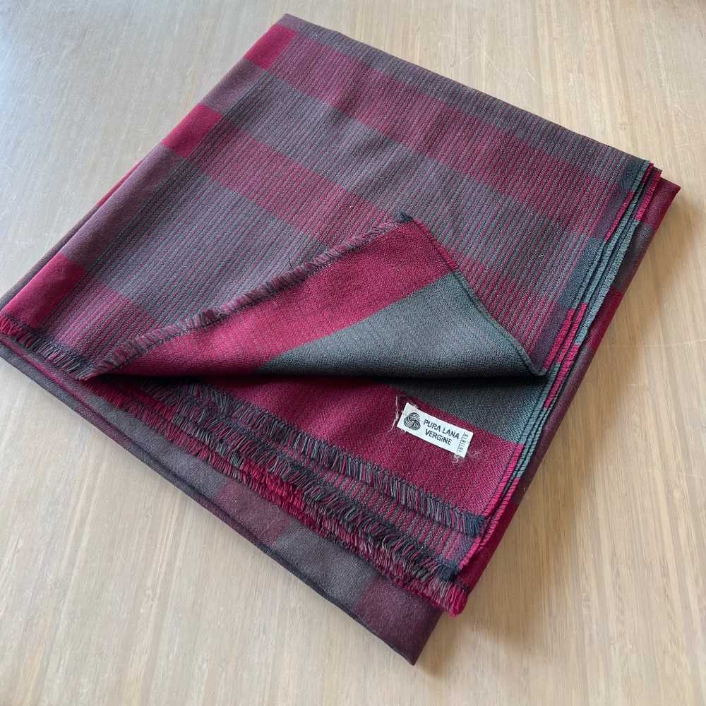 PURA LANA VERGIE Vintage Scarf